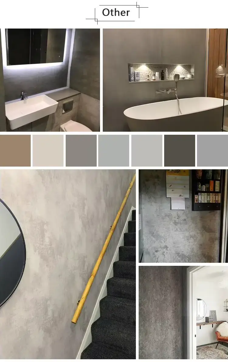 Stone Texture Pvc Laminate Wall Decoration Film