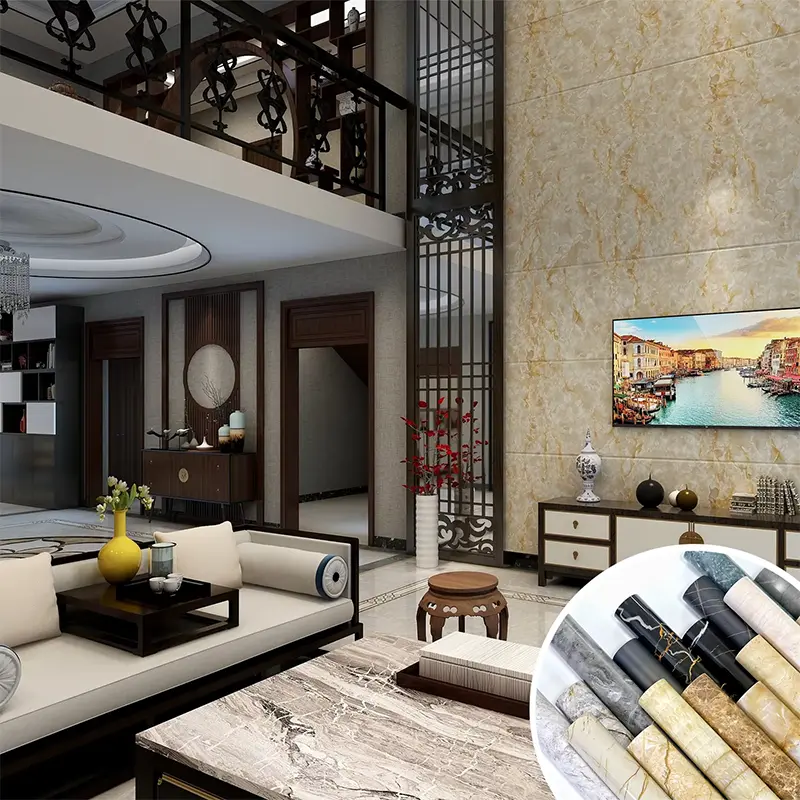 Waterproof Decorative Laminate Stretch Membrane Foil Waterproof Decorative Laminate Stretch Membrane Foil