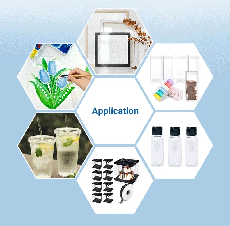 Heat Pet Film Rolls Polyester Pet Composite