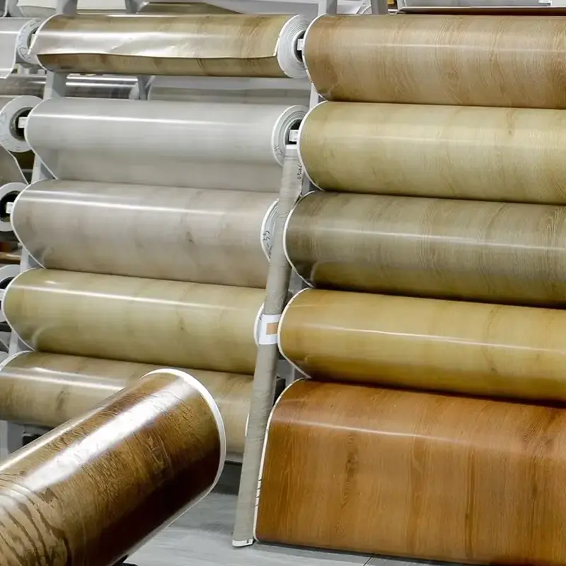 PVC Qiv Kho Kom Zoo Nkauj Rau Laminating Rau WPC Tsev